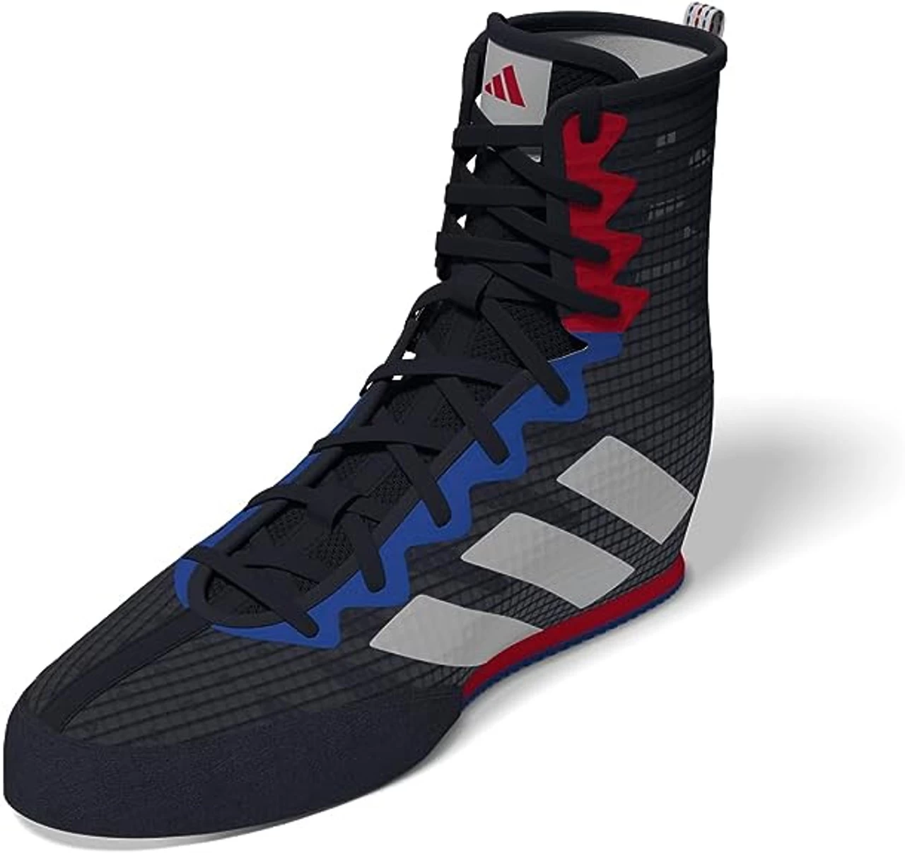 Adidas Box Hog 4 Navy Boxing Boots 2 Adidas Box Hog 4 Navy Boxing Boots - Image 2