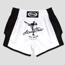 Fairtex White Slim Cut Muay Thai Shorts 9 Fairtex White Slim Cut Muay Thai Shorts -Boxing & Martial Arts Equipment Shop wu5syqzuktv 73859.1654521719