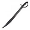 Black Polypropylene Pirate Cutless Sabre Sword
