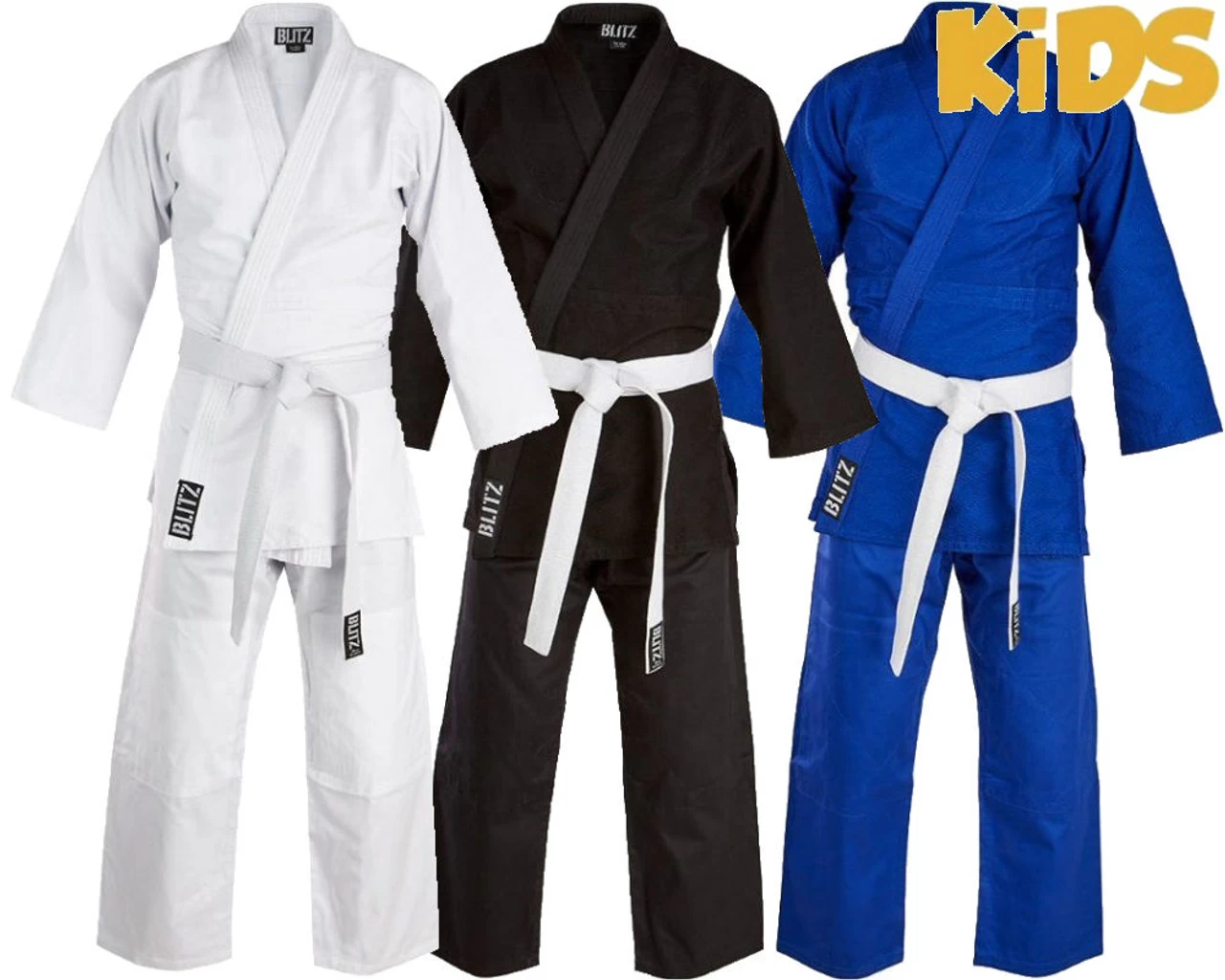 Blitz Kids Cotton Student Judo Suit 450gsm