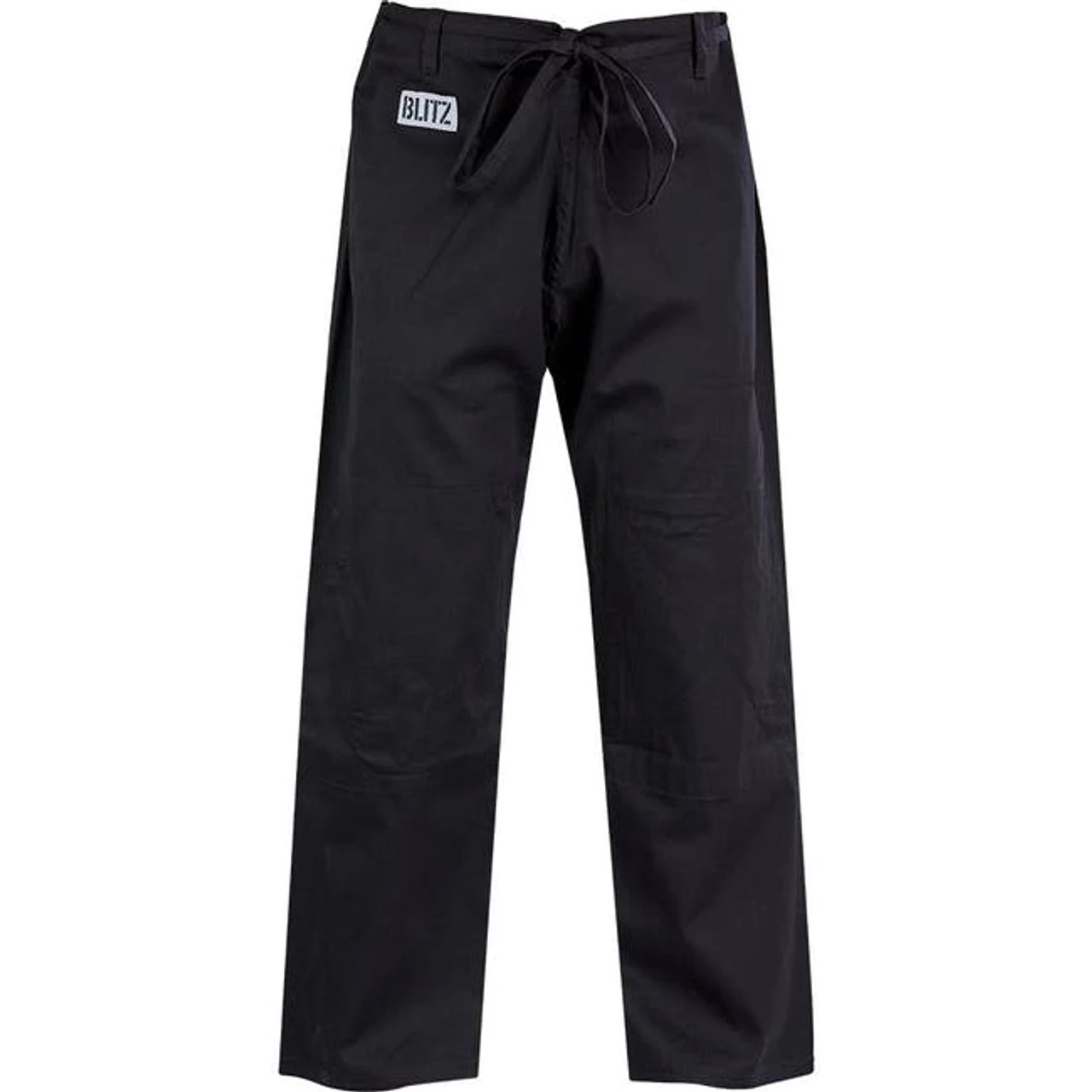 Blitz Black Adult Student Judo Trousers 1 Blitz Black Adult Student Judo Trousers